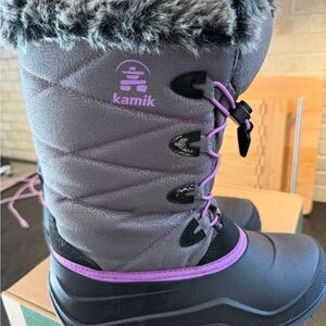 Kamik SnowGypsy 4 Waterproof Winter Boots - worn once